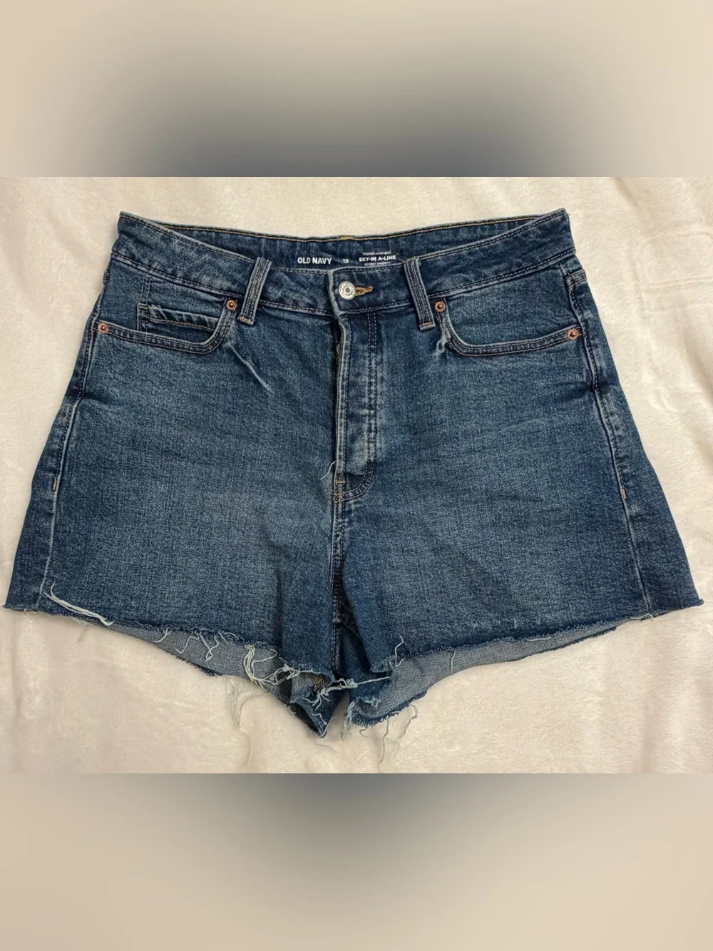 Old Navy Dark Blue Denim Jean Shorts